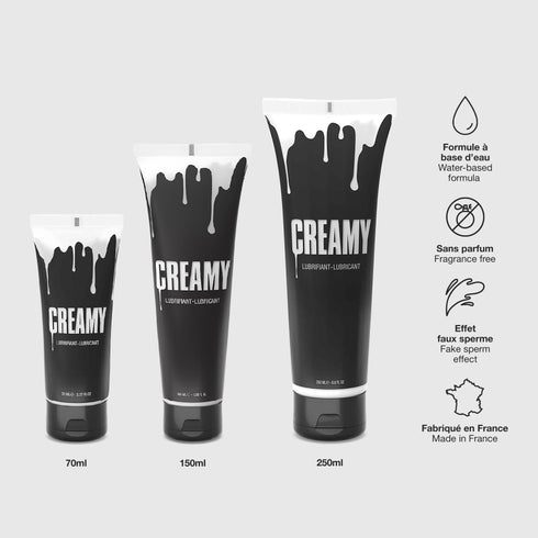 Creamy Gleitgel auf Wasserbasis